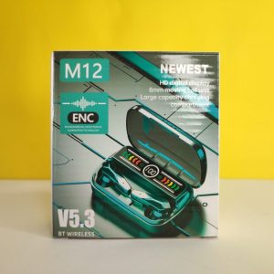 هدفون بلوتوثی مدل Tws-M12 ورژن 2024