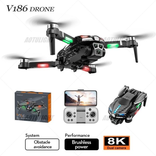 Quadcopter v186 pro
