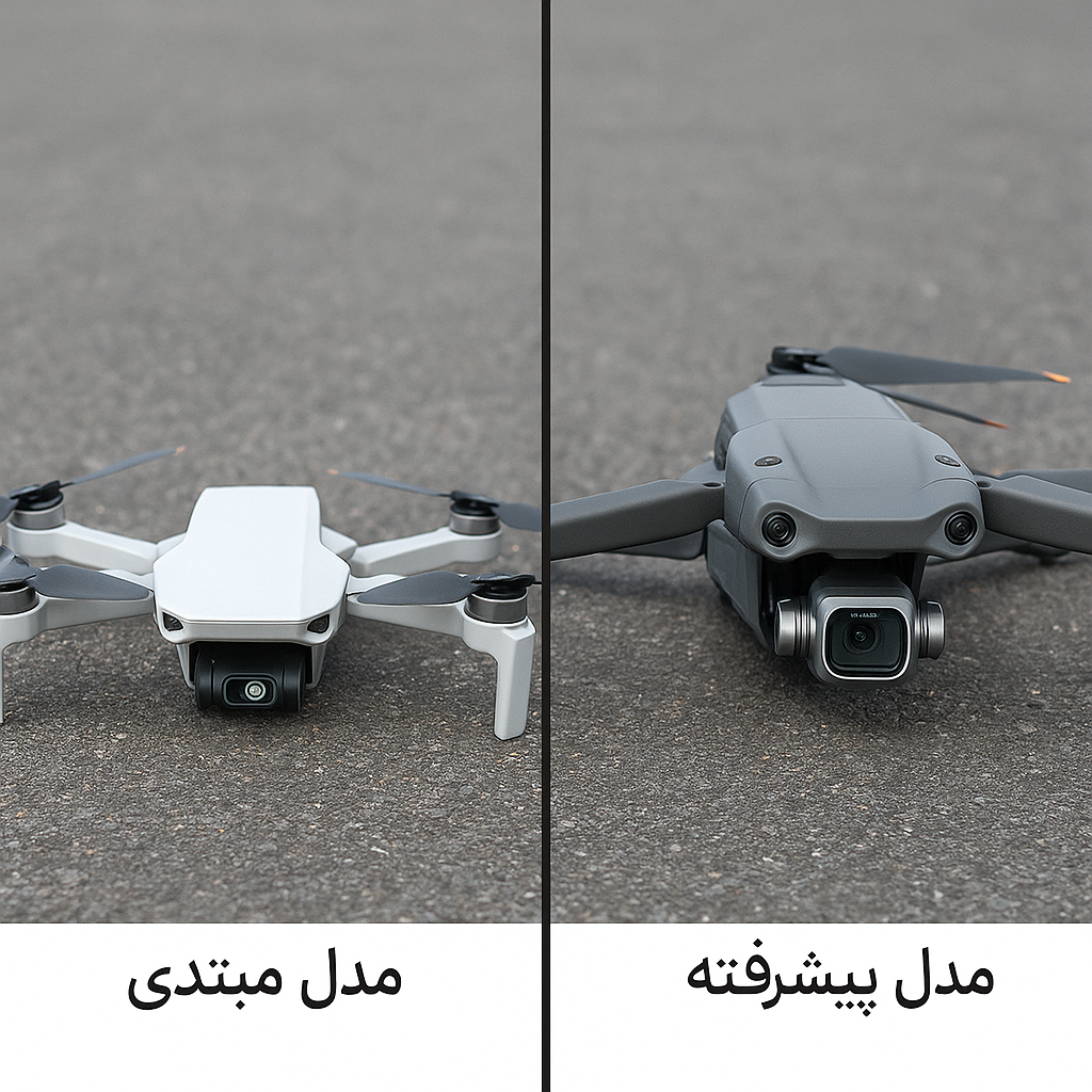 لتواع مدل های کوادکوپتر