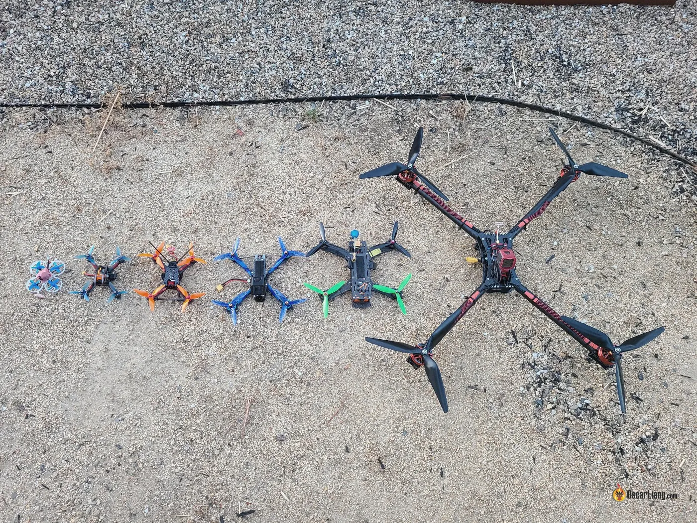 کوادکوپترهای کوچک و بزرگ