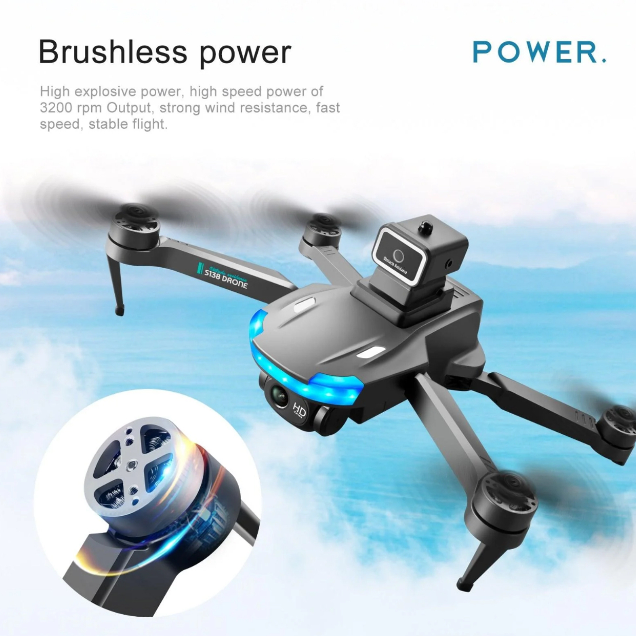 کوادکوپتر s138 - Image 4