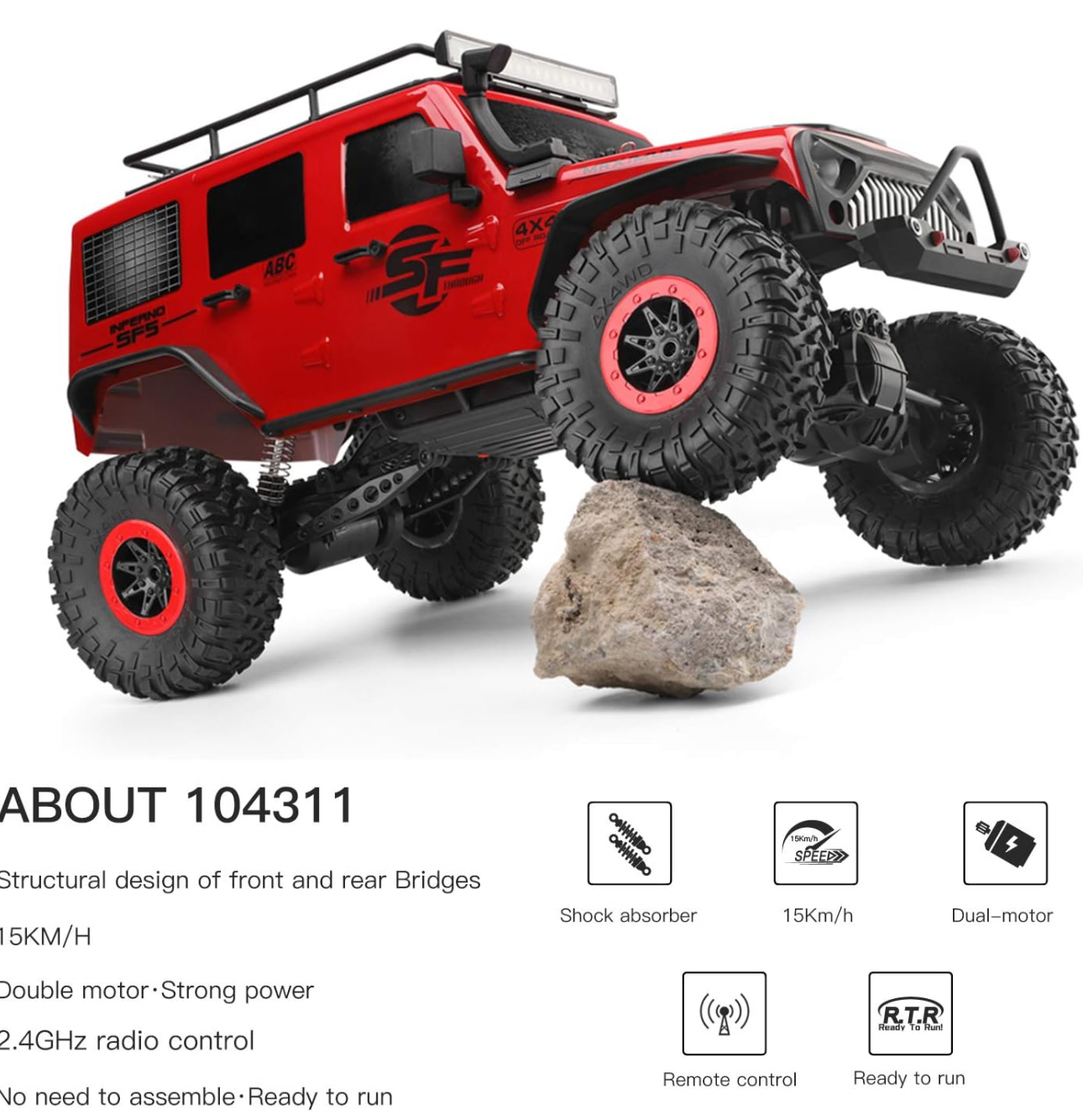 جیپ کنترلی Mytoys 104311 - Image 9