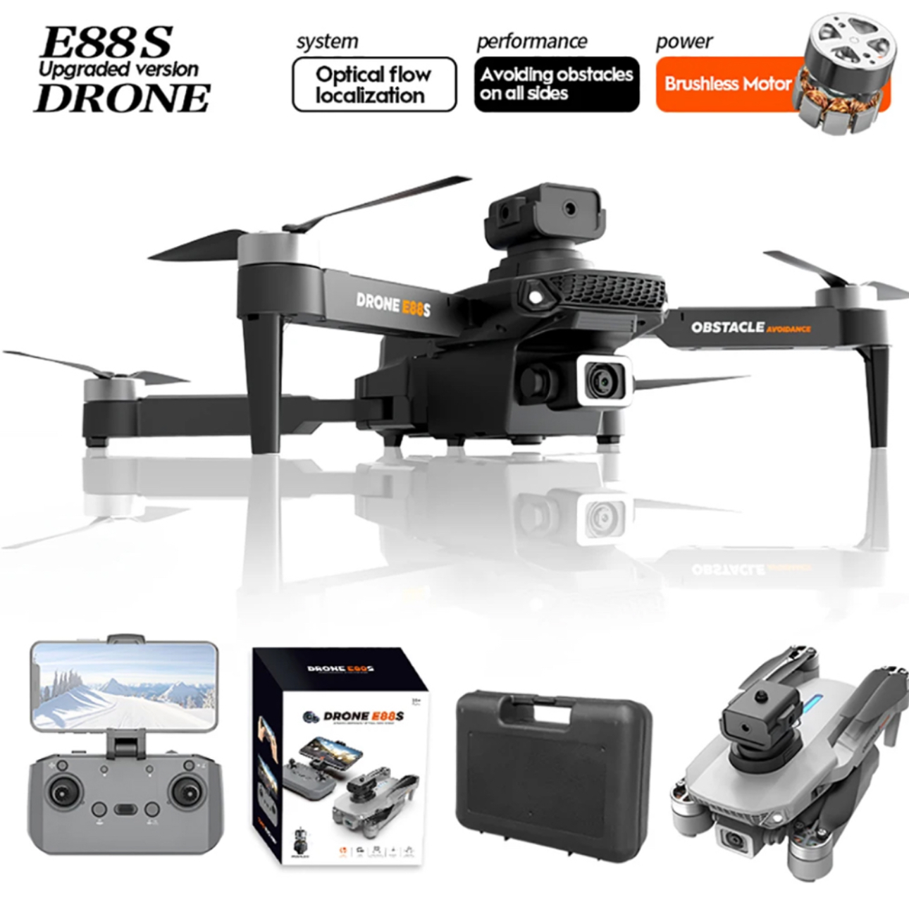 کوادکوپتر e88s - Image 5