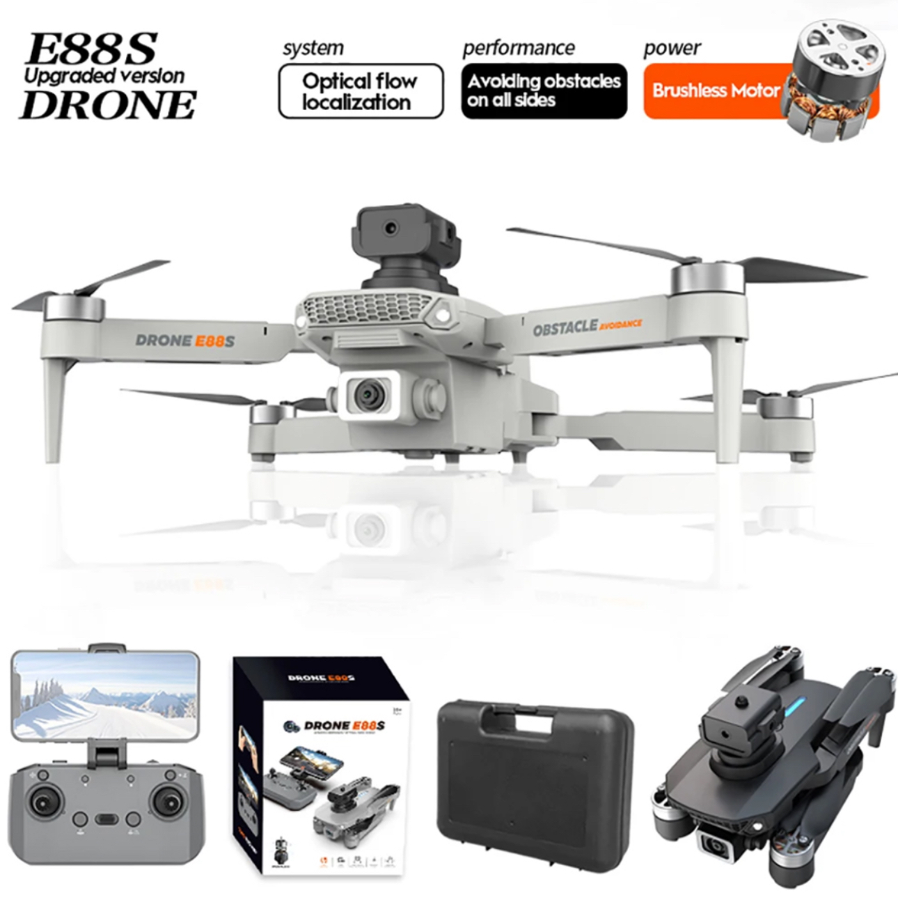 کوادکوپتر e88s - Image 4