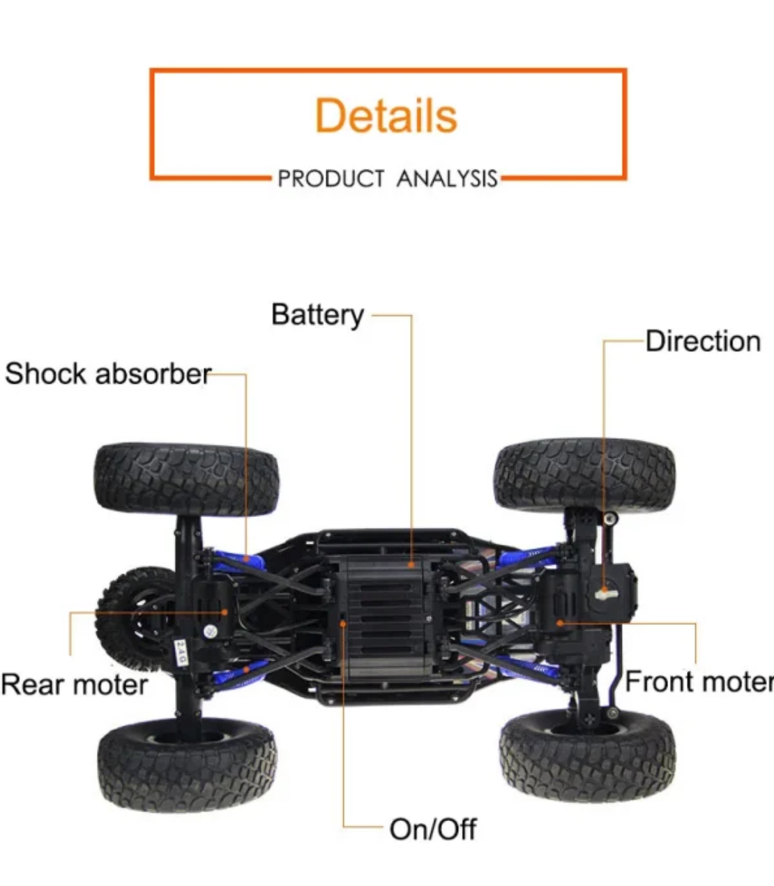 ماشین کنترلی FEATURE FIVE 1:10 - Image 2