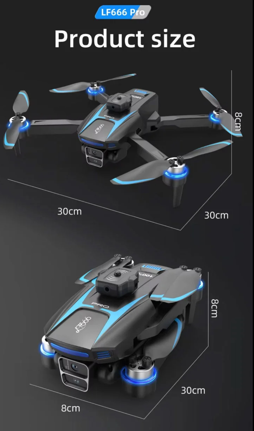 کوادکوپتر LF666 Pro - Image 6