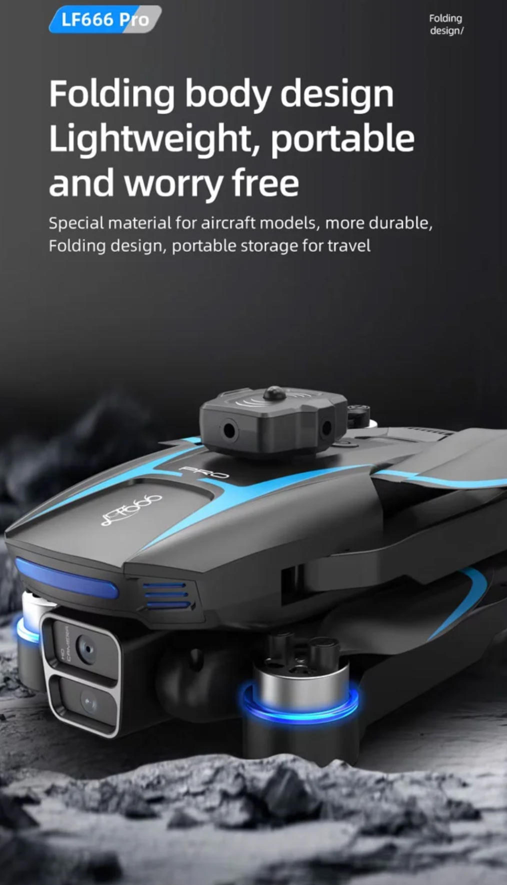 کوادکوپتر LF666 Pro - Image 5