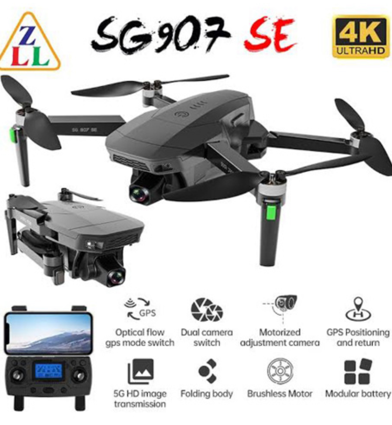 کوادکوپتر SG907 SE - Image 12