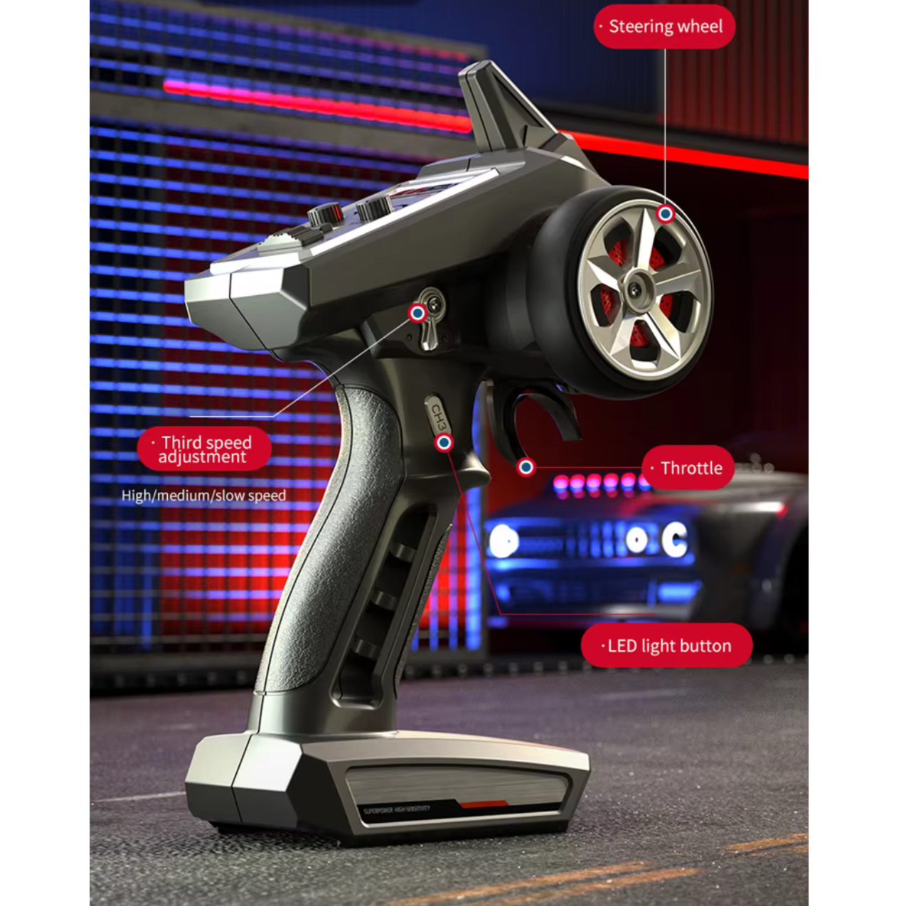 ماشین کنترلی Sg216 pro - Image 3