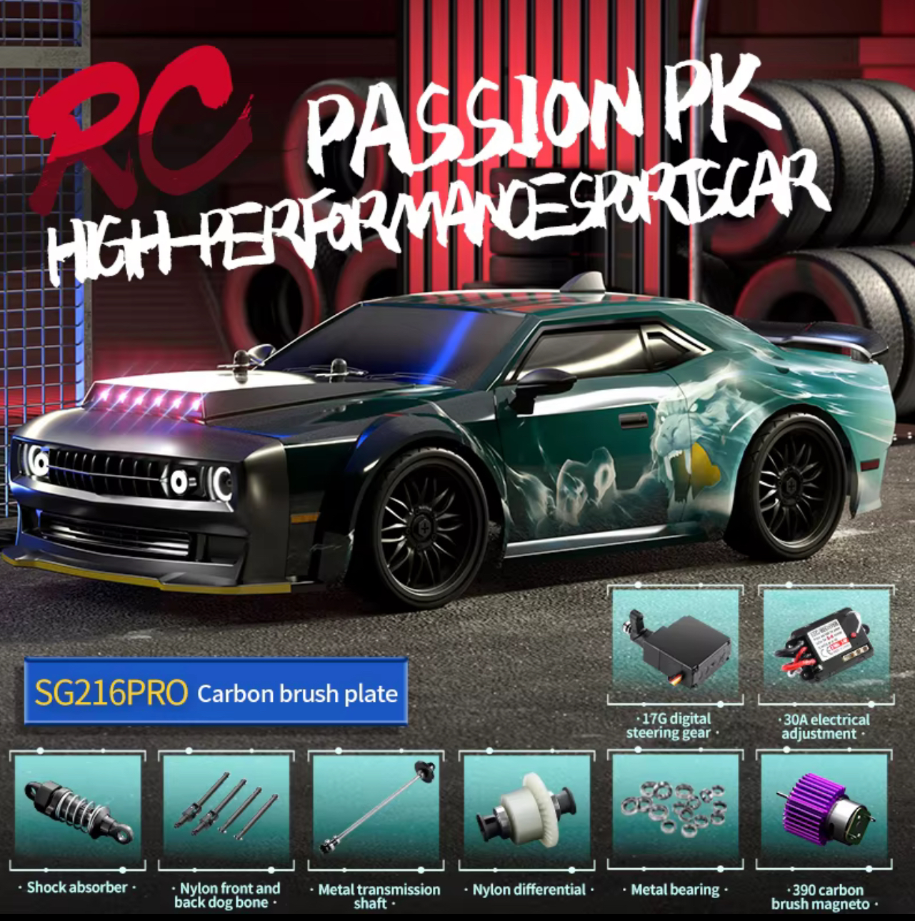 ماشین کنترلی Sg216 pro - Image 2